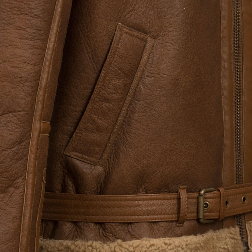 Sheepskin Flyer Jacket — Leather Factory Shop