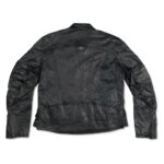 Black Casual Leather Jacket 3 / Leather Factory Shop / LFS
