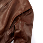 Cafe Pebbled Leather Jacket 7 / Leather Factory Shop / LFS