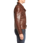 Classic Brown Leather Jacket 8 / Leather Factory Shop / LFS