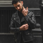 Gangster Leather Jacket 7 / Leather Factory Shop / LFS