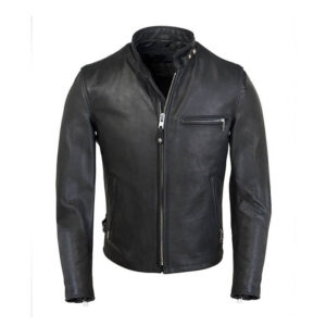 Racer Leather Jacket 1 / Leather Factory Shop / LFS