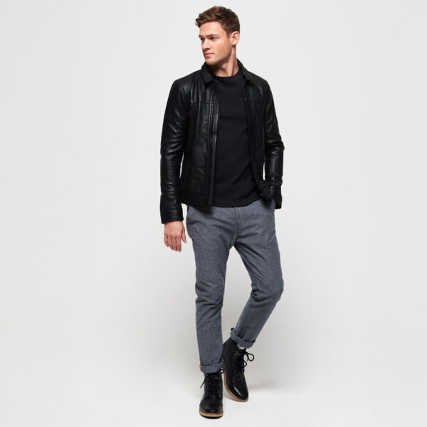 Sleeker Leather Jacket 3 / Leather Factory Shop / LFS