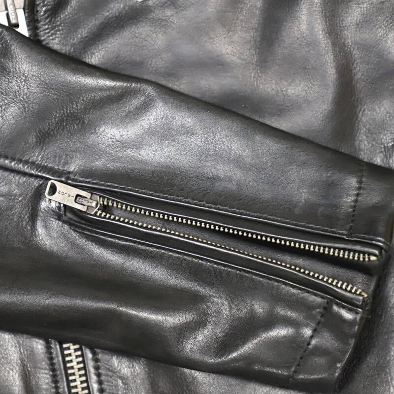 The Biker Swag Leather Jacket — Leather Factory Shop