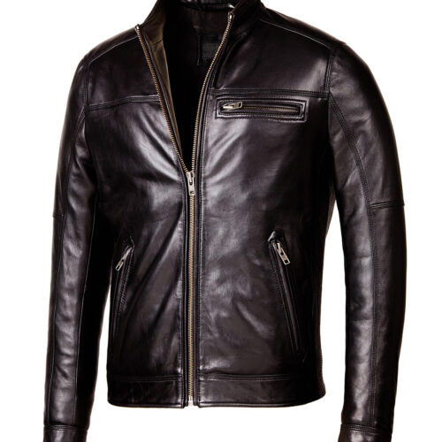 Cruiser Leather Jacket — Leather Factory Shop