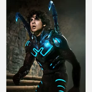 Xolo Maridueña Blue Beetle Jacket