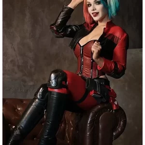 Harley Quinn Injustice 2 Leather Jacket