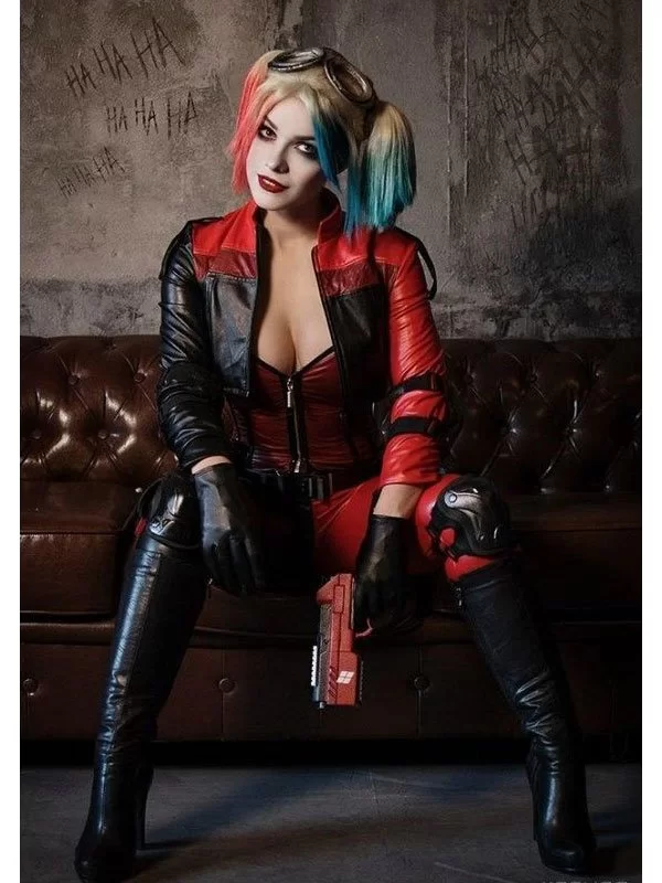 Harley Quinn Injustice 2 Leather Jacket