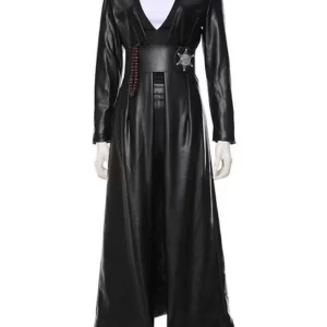 Watchmen Angela Abar Black Hooded Coat