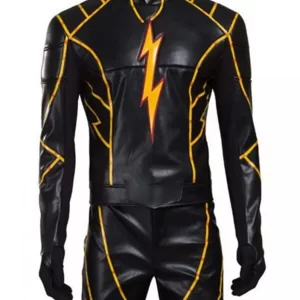 Black Racer The Flash Leather Jacket